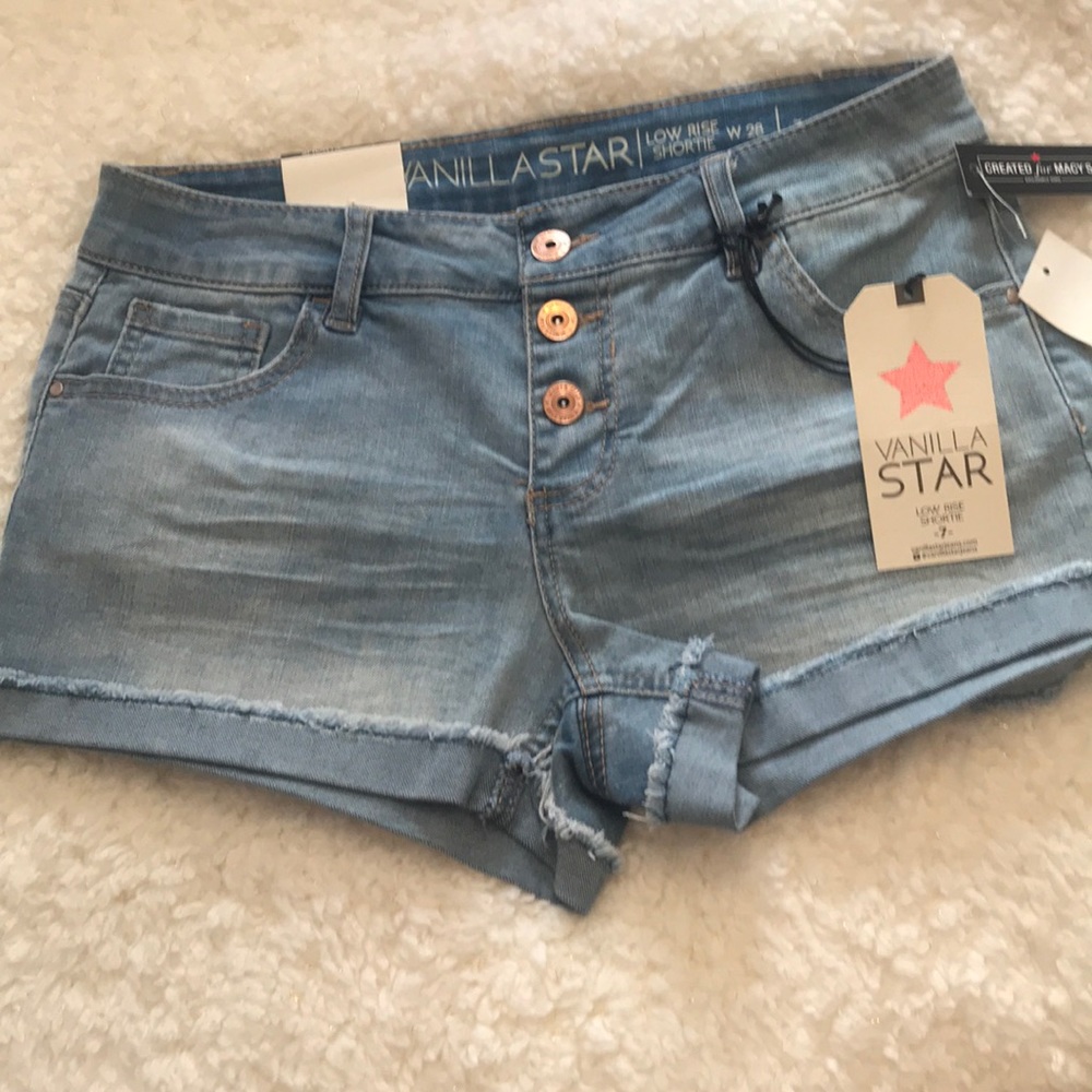 VANILLA STAR LOW RISE SHORT - Picture 1 of 5